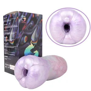 Geeba Schaaldieren Zacht Pussy Seks Mannelijke Masturbator Cup Realistische <span class=keywords><strong>Vagina</strong></span> Voor Mannen Siliconen Producten Deep Throat Oral Volwassen Speelgoed - Product Image 1