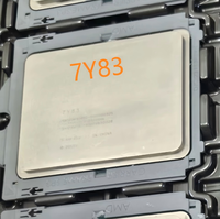 Prosesor Server AMD 7Y83 - 64 Core 128 Thread 2.25GHz/3.5GHz Zen 3 Milan SP3 280W 256MB L3 Cache