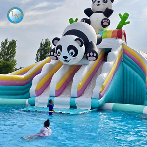 Nouveau design <span class=keywords><strong>Happy</strong></span> <span class=keywords><strong>Hop</strong></span>, château <span class=keywords><strong>gonflable</strong></span> commercial pas cher, jeux de parc de jardin, longues toboggans gonflables, <span class=keywords><strong>toboggan</strong></span> aquatique <span class=keywords><strong>gonflable</strong></span> commercial - Product Image 3