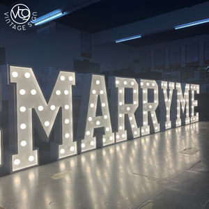 18 sposami grande tendone lettera numero lampadina a Led luci lettere tendone con prezzi di fabbrica - Product Image 2