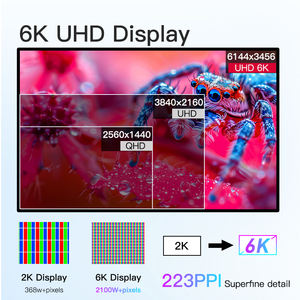 KUYCON G32P 32 pollici 6K 60Hz <span class=keywords><strong>Monitor</strong></span> da ufficio Retina Display per fotografia e Design in alluminio schermo verticale <span class=keywords><strong>Monitor</strong></span> da gioco - Product Image 4