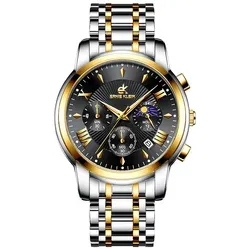 Montres pour hommes, marques de luxe, montres en or, chronographe à quartz, étiquette privée, OEM, sport, étanches, montres de luxe pour affaires - Product Image 5