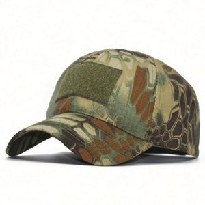 Gorras de Béisbol de Camuflaje Personalizadas al por Mayor, Unisex, Deportivas, de 6 Paneles, con Bordado 3D en Relieve, Tela de Lona Común - Product Image 5