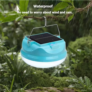 Ngoài trời cắm trại khẩn cấp ánh sáng USB sạc LED Cắm trại ánh sáng đa chức năng xách tay ABS năng lượng mặt trời ngoài trời vườn ánh sáng - Product Image 6