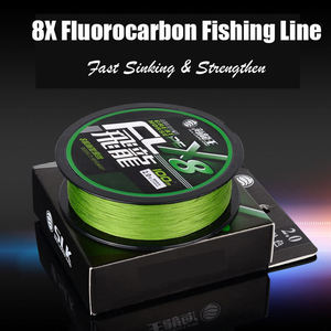 Ligne de pêche tressée en PE Sea Dragon King Feilong série huit 100m, matériel de pêche robuste Hercules - Product Image 4
