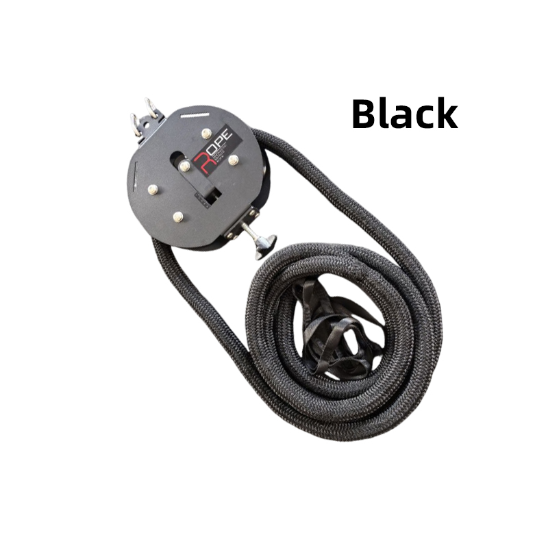 Macchina per arrampicata su corda sospesa - Nero