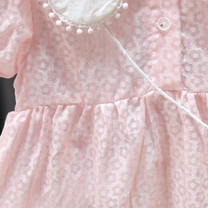 0-3 <span class=keywords><strong>anni</strong></span> ragazza vestito per bambini <span class=keywords><strong>abbigliamento</strong></span> per bambini versione coreana ragazza a maniche corte vestito da principessa da <span class=keywords><strong>bambina</strong></span> fiore - Product Image 5