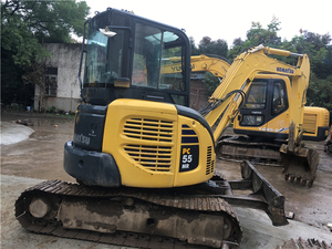 Pelle hydraulique Komatsu PC55MR d'occasion bien entretenue, 29 tonnes, godet de 1,7 m, faible nombre d'heures de fonctionnement, système hydraulique fluide, utilisation stable - Product Image 3