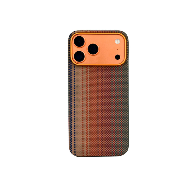 Customized Sunset Super Strong Suction Magnetic Aramid Fiber Case for iPhone 17 Pro