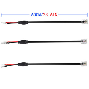 Cable de alimentación para coche con conector RJ11, para radar, detector de radar, cámara de salpicadero, cable reductor de voltaje 12V. Venta directa de fábrica L197 - Product Image 3