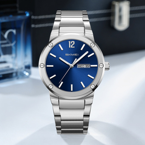 Reloj de Pulsera para Hombre de 41 mm, Esfera con Efecto Rayos de Sol, Acero Inoxidable de Alta Calidad, Logotipo Personalizado al por Mayor, Múltiples Estilos Disponibles - Product Image 1