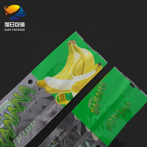 Sacs à bananes transparents imprimés sur mesure en gros - Pochette à fermeture centrale Abopp Cpp avec soufflet latéral - Product Image 4