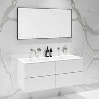 Vermonhouzz Liquidation 48 Pouces Salle De Bain Vanité Double Évier Importation de Chine