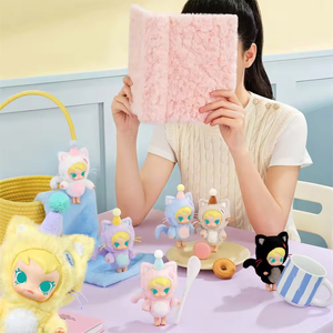 Tienda Oficial Baby Molly Pocket Friends Series Caja Sorpresa Juguetes de Vinilo <span class=keywords><strong>y</strong></span> Peluche 100% Genuinos Llavero Colgante Unisex Cajas Misteriosas - Product Image 2