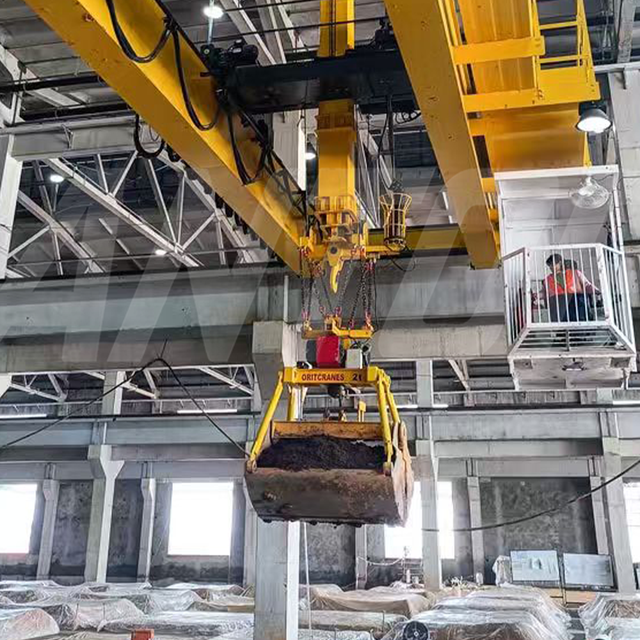Industrial Electric Double Girder Bridge Crane 20 Ton EOT Overhead Crane for Workshop Warehouse