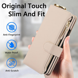 Avec anneau multifonctionnel Portefeuille pour téléphone Samsung <span class=keywords><strong>Galaxy</strong></span> <span class=keywords><strong>ZFold</strong></span> 3 <span class=keywords><strong>4</strong></span> 5 6 PU Leather Phone Case With Crossbody Strap - Product Image 3