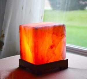 Zencube lámpara de sal rosa del Himalaya artesanía Natural Feng Shui estilo Ángel atrapasueños diseño hogar Navidad decoración sal ladrillos - Product Image 2