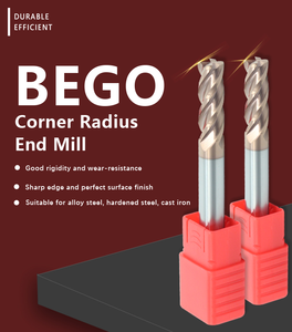 Hot bán 4F góc bán kính End Mill Router <span class=keywords><strong>bit</strong></span> hrc55 Carbide phay Cutter <span class=keywords><strong>CNC</strong></span> công cụ - Product Image 4