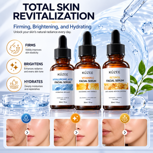 Nuevo Sérum Facial Blanqueador con Vitamina C Orgánica Pura para el Cuidado de la Piel, con Niacinamida, Ácido Hialurónico y Retinol - Product Image 3