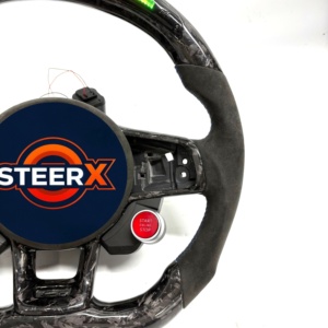 Volante de Repuesto Directo para <span class=keywords><strong>VW</strong></span> GTI, Compatible con Golf MK7, Sagitar, Sportsvan, Teramont, Scirocco B8, en Fibra de Carbono Forjada - Product Image 6