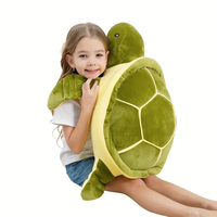 Tortues en peluche en gros, animaux en peluche, oreillers géants en peluche, jouets en peluche de plusieurs tailles, cadeaux d'anniversaire et de Noël