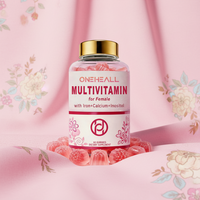 Gommes multivitaminées sans sucre de haute qualité pour les femmes Supplément multivitamines-aliments de santé Vegan Gummy