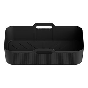 Plateau rectangulaire <span class=keywords><strong>en</strong></span> <span class=keywords><strong>silicone</strong></span> réutilisable, pliable, écologique, résistant à la chaleur, <span class=keywords><strong>pour</strong></span> friteuse à <span class=keywords><strong>air</strong></span>, micro-ondes, cuisson, plats - Product Image 4