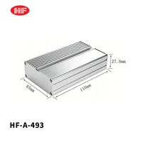 Boîtier de projet en aluminium, boîte électronique DIY, boîtier pour carte PCB, boîtier en aluminium extrudé, boîte de projet en aluminium compatible IoT