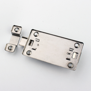 נירוסטה 1.0mm עובי אוטומטי מגדל נועל חבית בורג אבטחת הזזה פטיו דלת נועל - Product Image 5