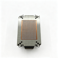 Coolserver LGA 4677 2UM81 Dissipateur thermique pour processeur de serveur, 5 caloducs en cuivre et aluminium, interface d'alimentation 4 broches, TDP 300W, boîtier d'ordinateur