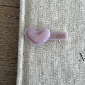 กิ๊บติดผมอะซิเตทสีเจลลี่หรูหรา กิ๊บติดผมรูปหัวใจหวานๆ สำหรับเด็กผู้หญิง - Product Image 3