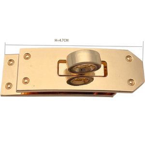 Thanh Và Cho Dây Đeo Du Lịch Sang Trọng Thiết Kế Mm 50 Lần Lượt Barstraight Tay Miễn Phí Nickel <span class=keywords><strong>Tsa</strong></span> Túi Twist Phần Cứng Bronze Túi Xách Khóa - Product Image 1