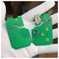 Clés de carte de voiture à distance d'origine avec 3 boutons pour 2003-2008 Renault Scenic Ii Megane Ii Grand Scenic Ii 433Mhz Pcf7947A 46 Chip