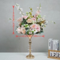 Bola de Flores de Cerezo Blanco para Decoración de Bodas, Arreglo Floral para Boda, Centro de Mesa, Bola Floral