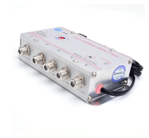 <span class=keywords><strong>Amplificateur</strong></span> répartiteur de télévision par câble 20dB <span class=keywords><strong>amplificateur</strong></span> de Signal d'<span class=keywords><strong>antenne</strong></span> de télévision numérique équipements de télévision à domicile 45Mhz à 860MHz prise ue 220V - Product Image 6