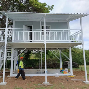 Maison préfabriquée sur mesure pour l'extérieur, conteneur amovible, maison de vacances à 2 étages, bord de mer, zone montagneuse - Product Image 1