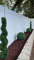 Boules de plantes artificielles en buis pour la décoration de table, de jardin et de mariage