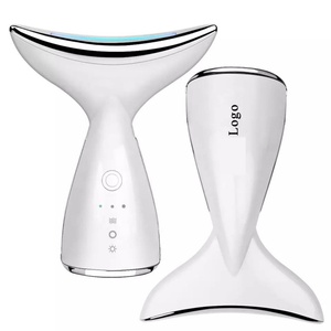 Masajeador Facial y de Cuello OEM para el Cuidado de la Piel, Masajeador Eléctrico Facial y de Cuello con Calor, 3 Modos para Arrugas - Product Image 3