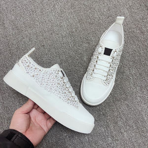 Zapatos de hombre rojos de diseño personalizado de alta calidad, zapatos casuales de moda, zapatos de lujo estilo hip hop - Product Image 5