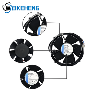พัดลมระบายความร้อน 24V DC รุ่น 2214F/2TDHHO 20053 ผลิตในเยอรมนี สำหรับระบบปรับอากาศพลังงานแสงอาทิตย์ ใช้ลูกปืน วัสดุพลาสติก แบบแกนหมุน - Product Image 4