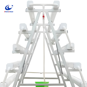 Solution clé en main : système <span class=keywords><strong>de</strong></span> tour hydroponique <span class=keywords><strong>de</strong></span> type A avec canaux NFT en PVC et lampes <span class=keywords><strong>de</strong></span> culture pour l'agriculture verticale en intérieur - Product Image 2