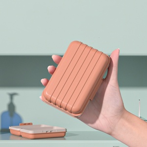 Portasapone <span class=keywords><strong>da</strong></span> Bagno Portatile con Coperchio, Scatola in Plastica Impermeabile per Viaggi e Uso Domestico - Product Image 5