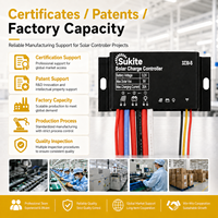 Contrôleur solaire PWM Sukite facile à utiliser 3230 3.2V 32W 20A pour éclairage public à énergie solaire avec capteur