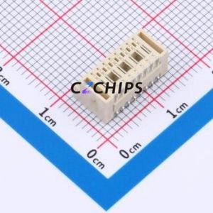 GHD-16AWB Wire-to-Board Pin Header SMD,P=1.25mm,Horizontal Mount Connector 2x8P 1.25mm Horizontal Mount 16P - Product Image 2