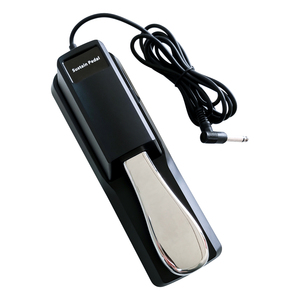 Accessoire d'instrument de haute qualité, pédale de sustain noire portable pour clavier de piano - Product Image 5