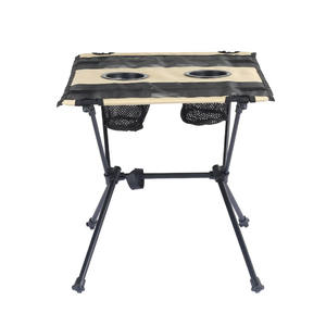 Wholesale Ultralight Aluminum Alloy Outdoor <b>Table</b> for Beach <b>Camping</b> Compact <b>Small</b> <b>Folding</b> Hiking Backpacking <b>Table</b> - Product Image 4