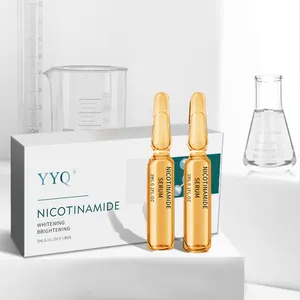 OEM/ODM cura della pelle etichetta privata sbiancante personalizzato schiarente vitamina c fiala di siero viso niacinamide cura della pelle siero viso