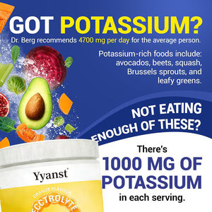 Bebida electrolítica hidratante rápida personalizada de alta calidad, suplemento dietético en polvo con potasio y ácido cítrico - Product Image 4