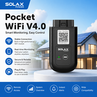 Dongle Solar WiFi6 802.11ax, Módulo Inalámbrico para Monitoreo Remoto de Paneles Solares, Stick de Comunicación BLE5.2 con Registrador de Datos 2.4GHz