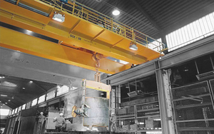 เครนแบบคานคู่สำหรับโรงงานอัตโนมัติ งานหนัก สำหรับการจัดการชิ้นส่วน CNC และแม่พิมพ์ สำหรับงานผลิตที่มีความแม่นยำสูงในแต่ละวัน - Product Image 3
